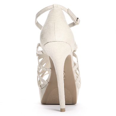 Jennifer Lopez Studded Platform Dress Sandals - Women