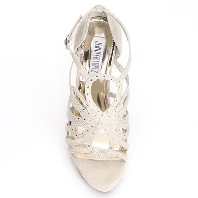 Jennifer Lopez Studded Platform Dress Sandals - Women