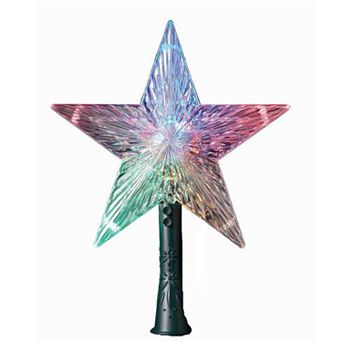Kurt Adler Color-Changing Star Pre-Lit LED Tree Topper