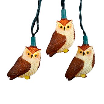 Kurt Adler Owl String Light Set