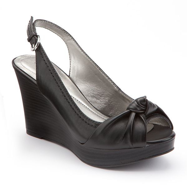 Kohls black hot sale wedges