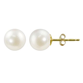 PearLustre by Imperial 14k Gold Akoya Cultured Pearl Stud Earrings