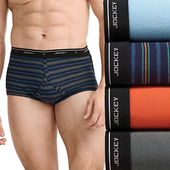 Men's Jockey® 4-pack Classic Knit Full-Rise Briefs