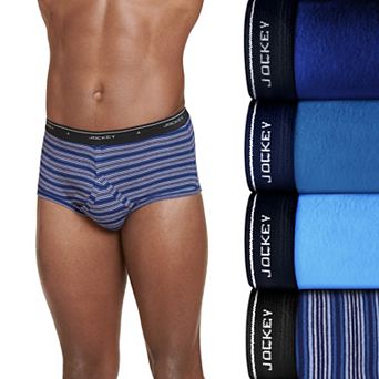 Men's Jockey® 4-pack Classic Knit Full-Rise Briefs