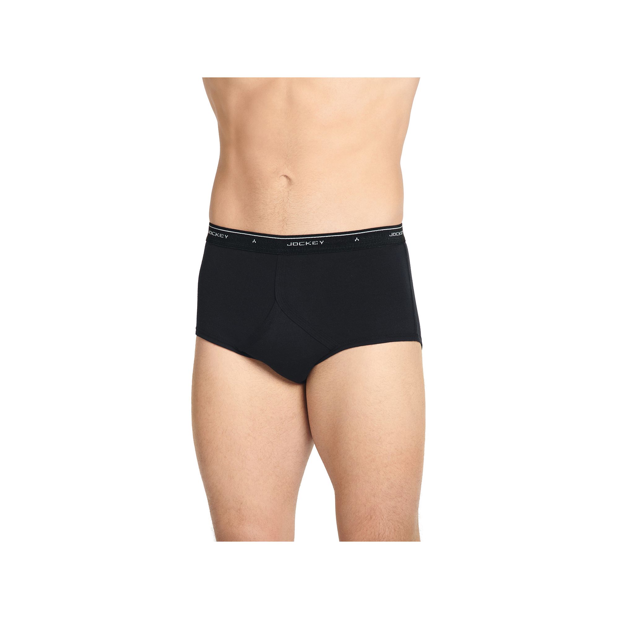 Mens Jockey® 4-pack Classic Knit Full-Rise Briefs, Size: 34, Grey Assorte