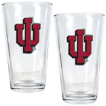 Indiana Hoosiers 2 pc Pint Glass Set