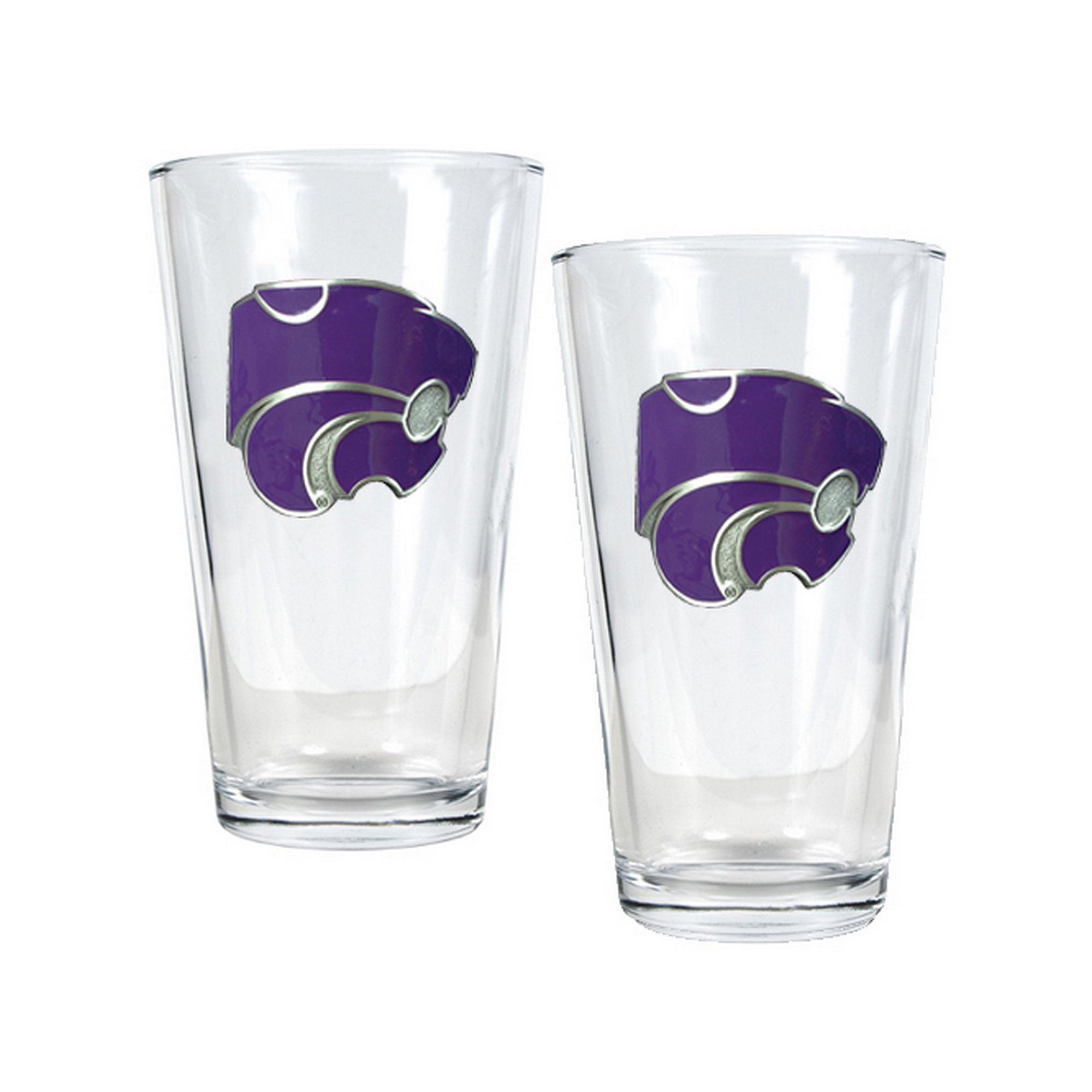 Kansas State Wildcats 2-pc. Pint Glass Set, Team