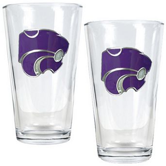 Kansas State Wildcats 2 pc Pint Glass Set