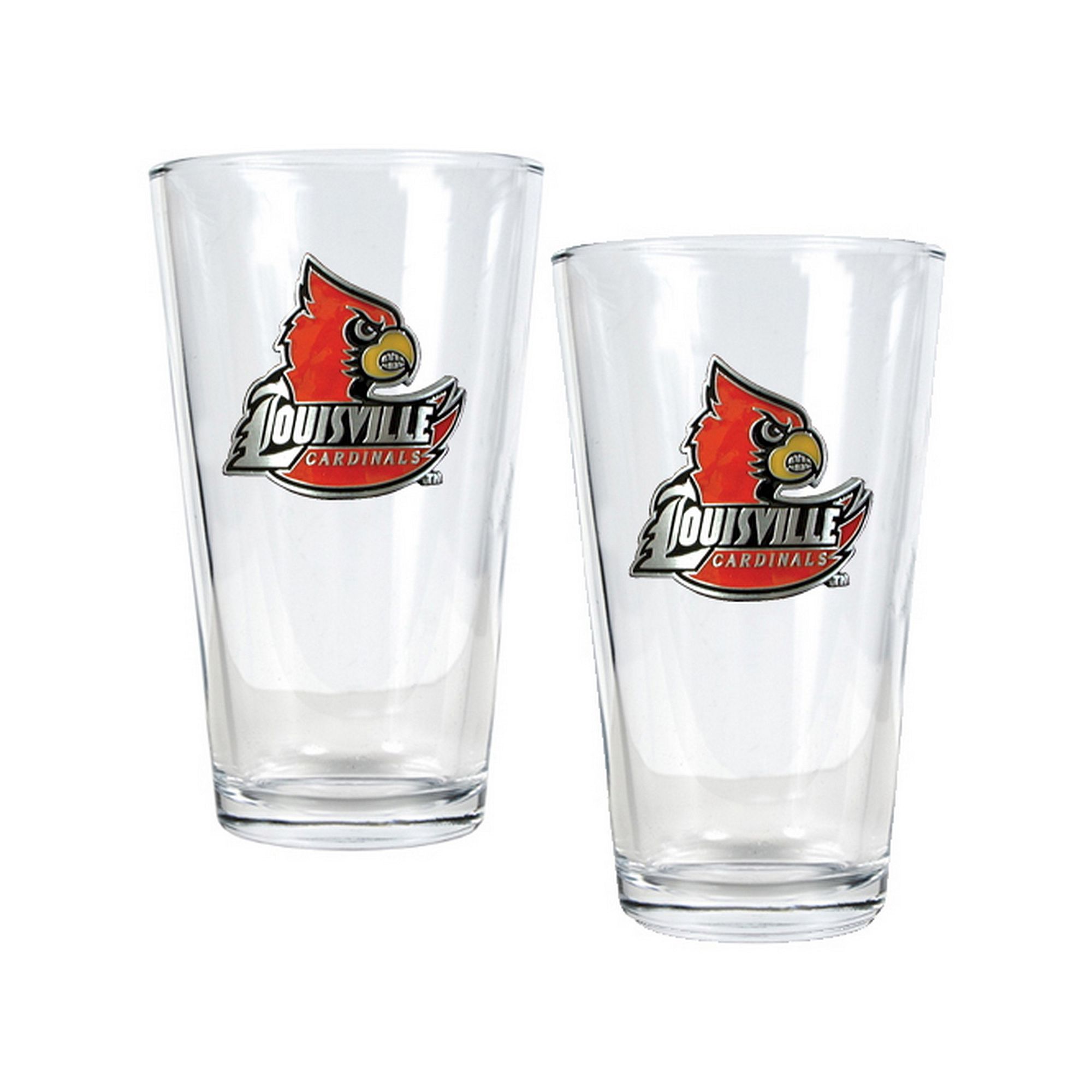 Louisville Cardinals 2-pc. Pint Glass Set, Team