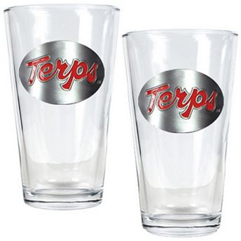 Maryland Terrapins 2 pc Pint Glass Set