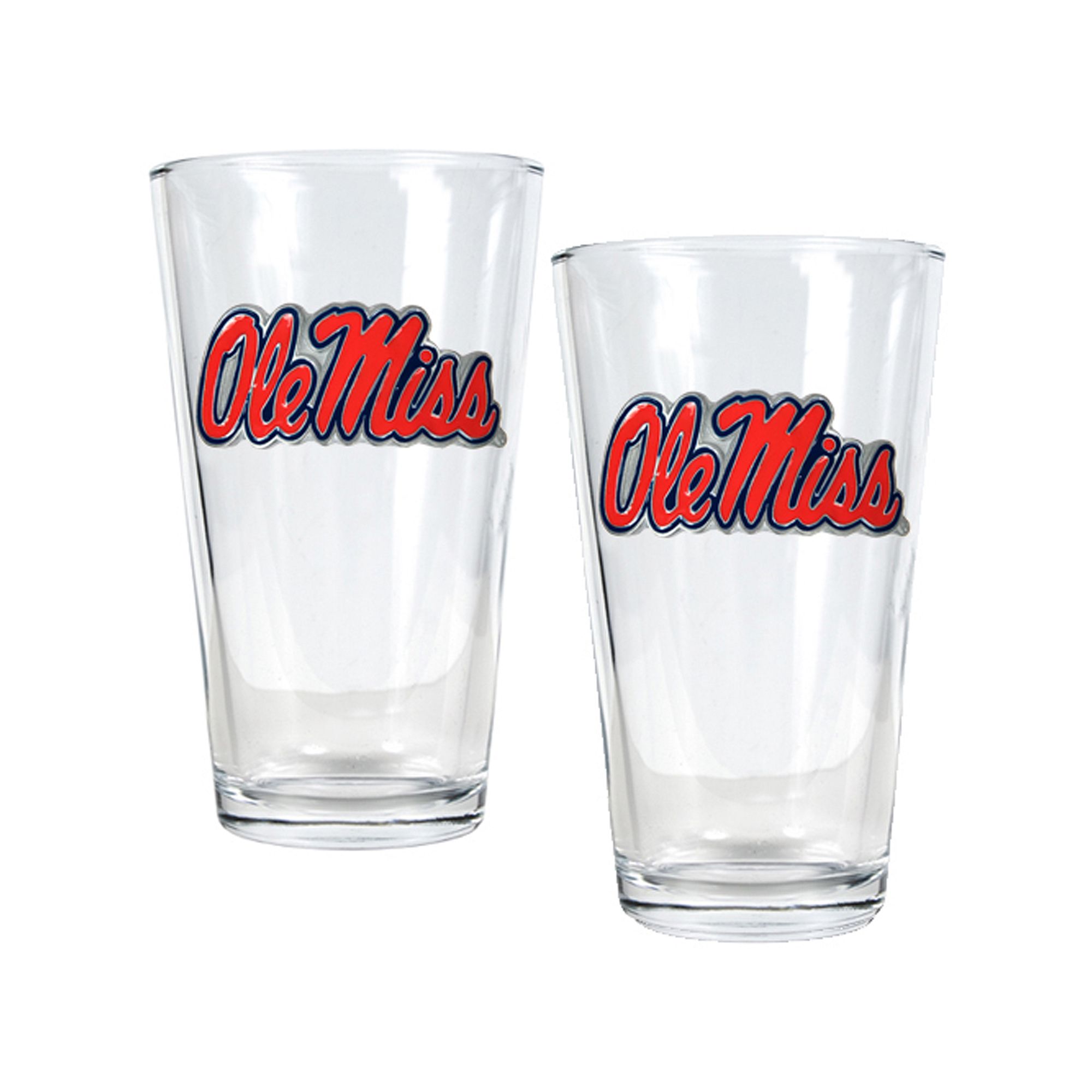 Ole Miss Rebels 2-pc. Pint Glass Set, Team