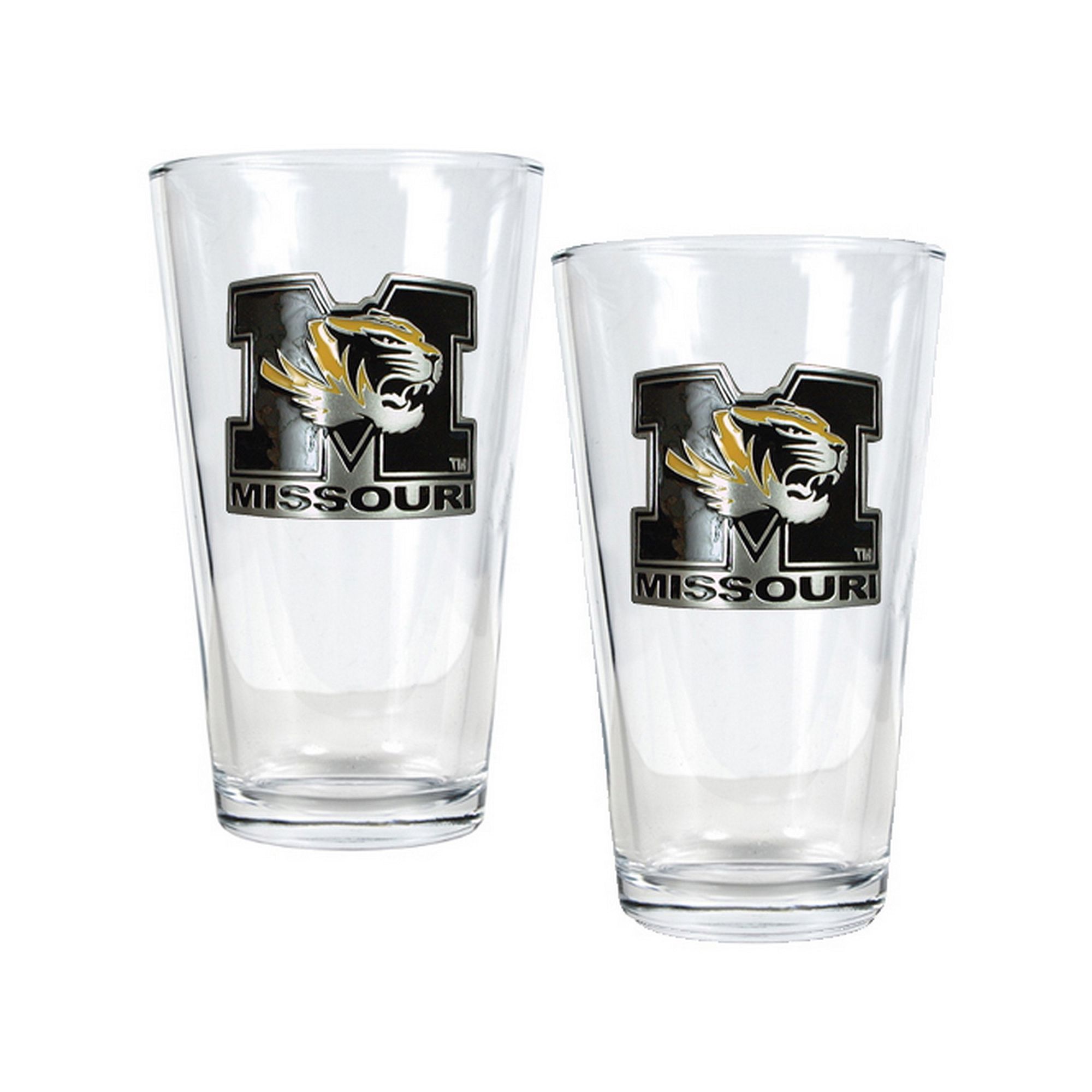 Missouri Tigers 2-pc. Pint Glass Set, Team