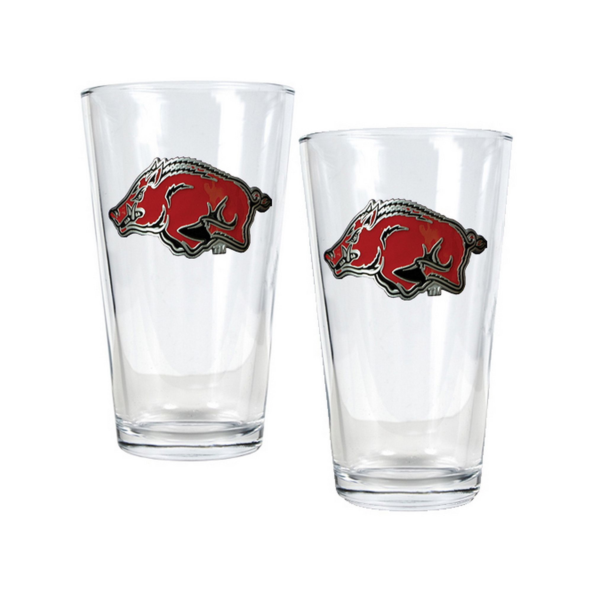 Arkansas Razorbacks 2-pc. Pint Glass Set, Team