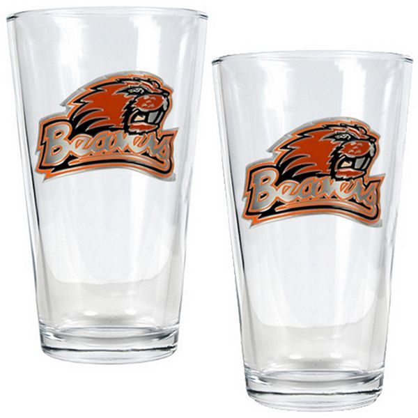Oregon State Beavers 2-pc. Pint Glass Set