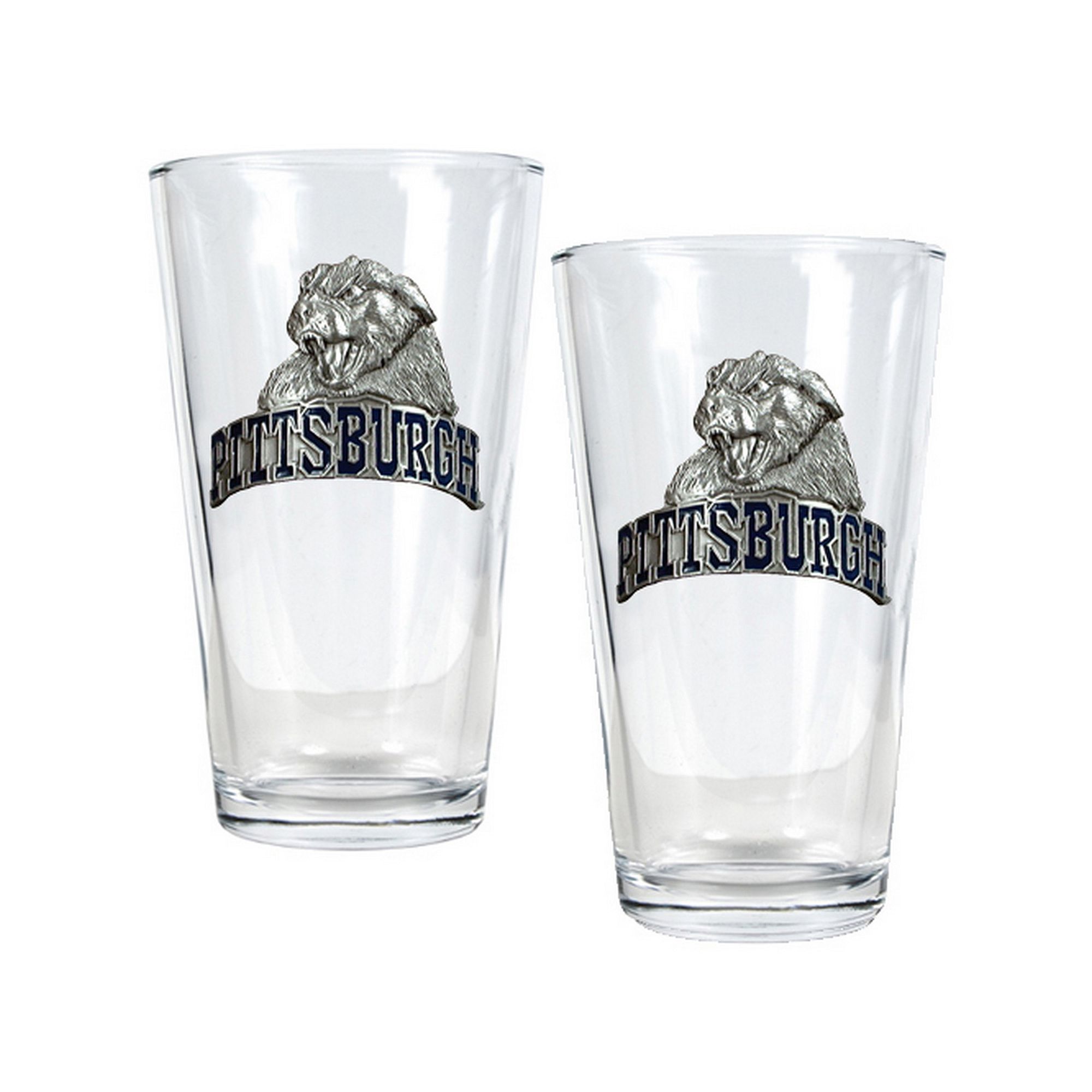 Pittsburgh Panthers 2-pc. Pint Glass Set, Team