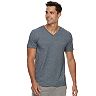 Men's Apt. 9® Premier Flex Slim-Fit Feeder-Striped Stretch V-Neck Sleep Tee