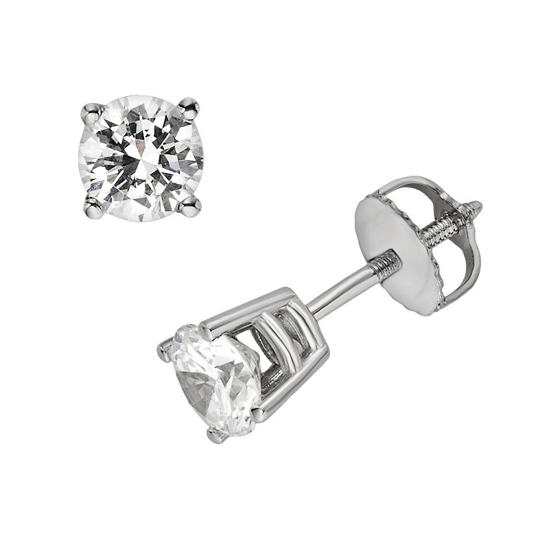 93555543 18k White Gold 1-ct. T.W. IGL Certified Colorless  sku 93555543