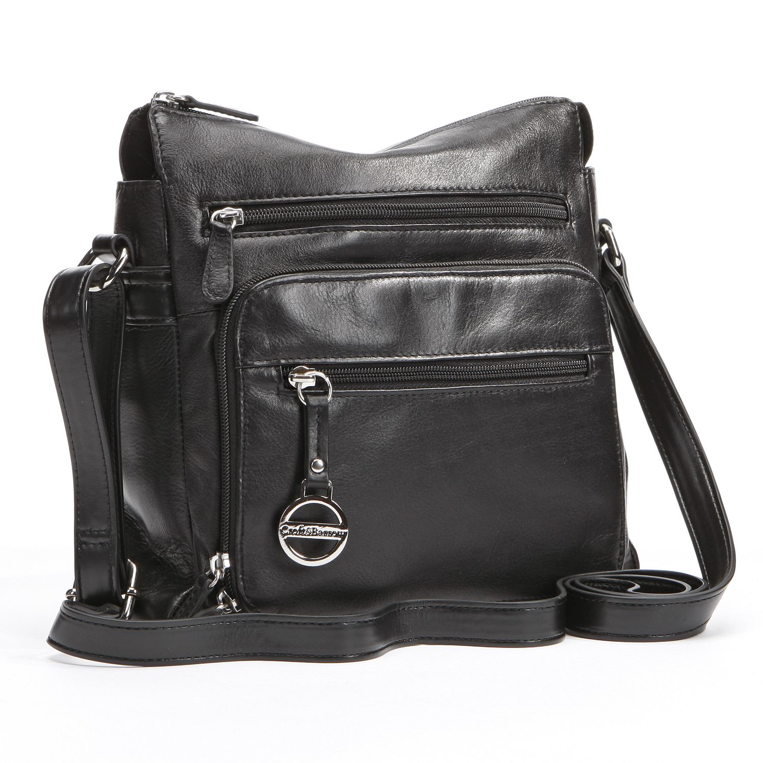 kohl's leather crossbody bags