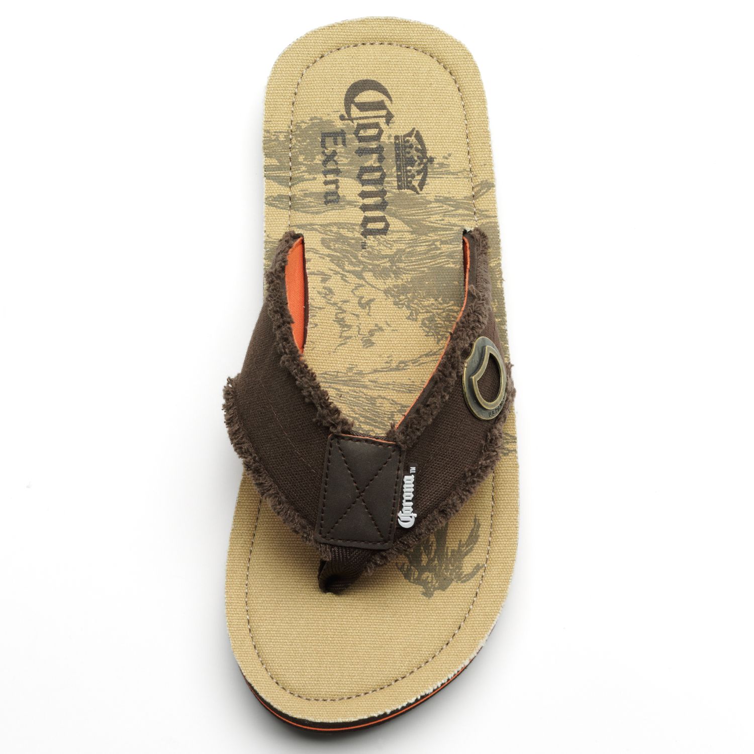 sandals with beer opener