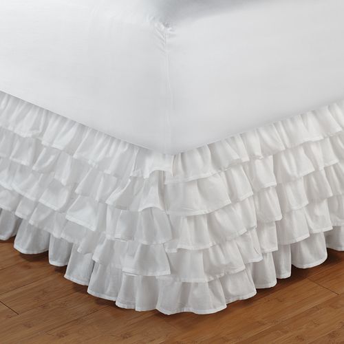 Tiered Ruffle Bedskirt Full