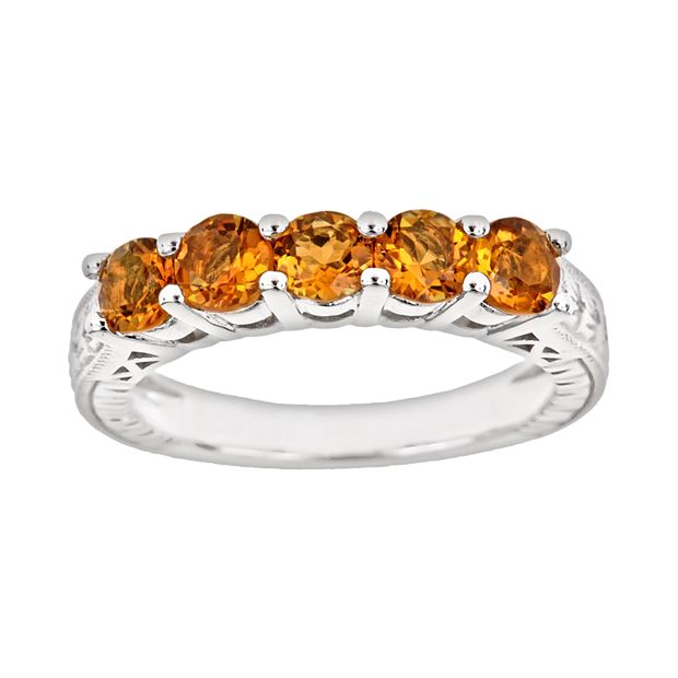 Kohls citrine ring hot sale
