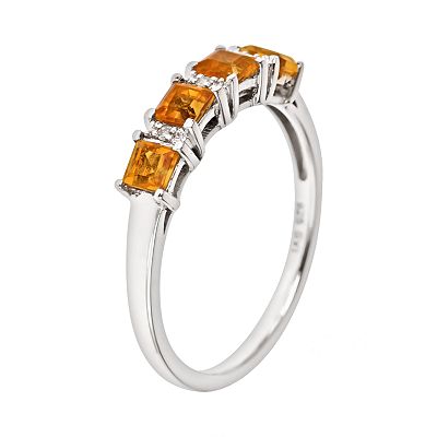 Kohls citrine ring deals
