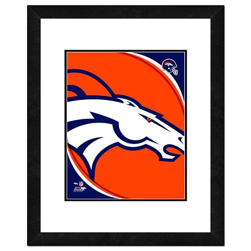 Denver Broncos Framed Logo