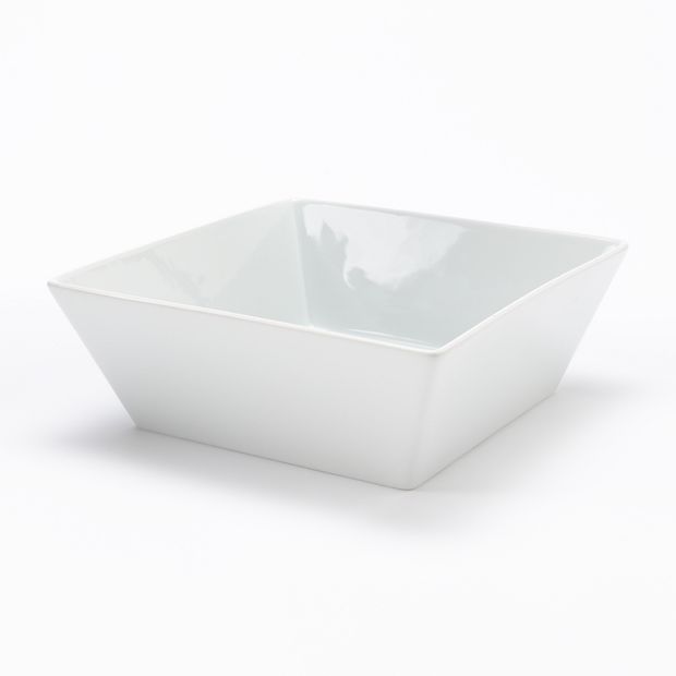 Super Square White Bowls