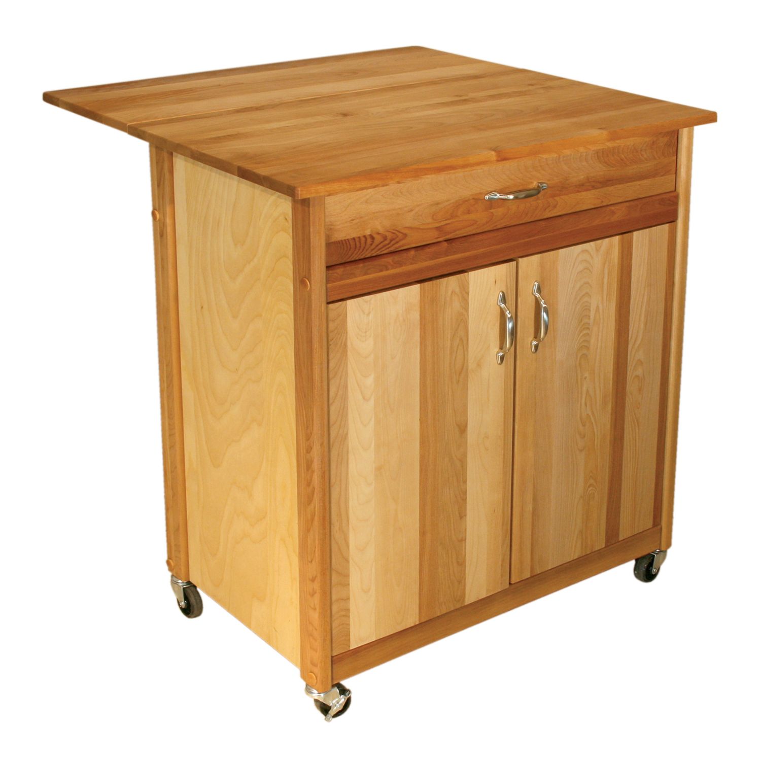 Catskill Craftsmen Drop Leaf Kitchen Cart   1267089