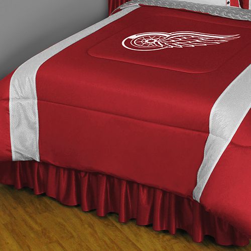 Detroit Red Wings Comforter Full Queen
