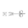 14k White Gold 1/4-ct. T.W. Round-Cut Diamond Solitaire Earrings