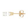 14k Gold 1/4-ct. T.W. Round-Cut Diamond Solitaire Earrings