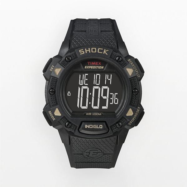 Timex Men`s Men`s Takeover Padres Black Digital Watch Timepiece Active