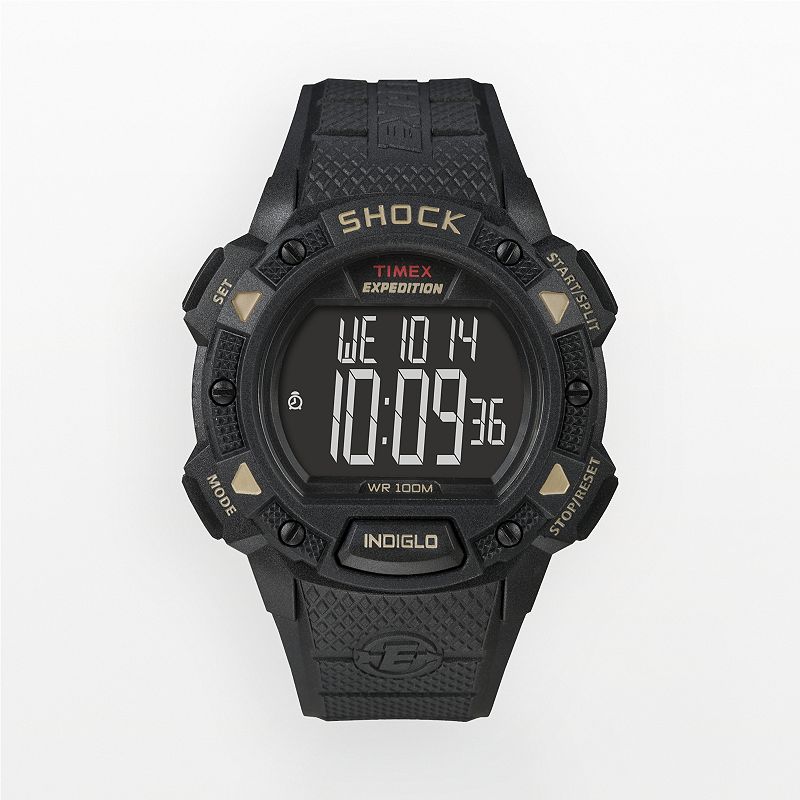 Timex® Men's Expedition Digital Chronograph Watch - T49896, Black