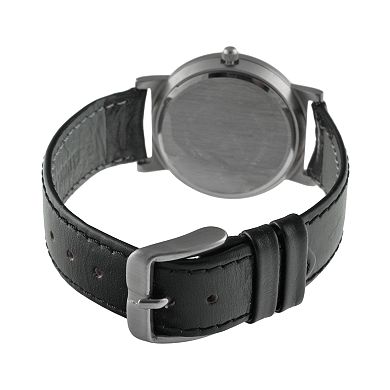 Peugeot Men's Solar Leather Watch - 590