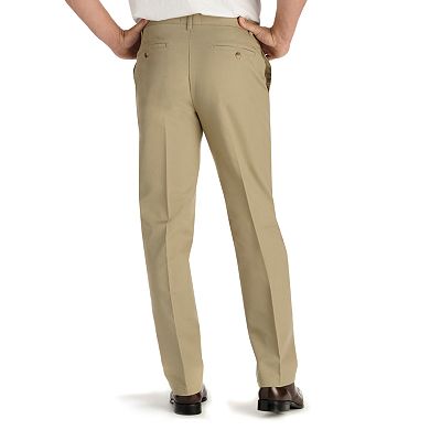 Men's Lee Total Freedom Relaxed-Fit Stain Resist Flat-Front Pants