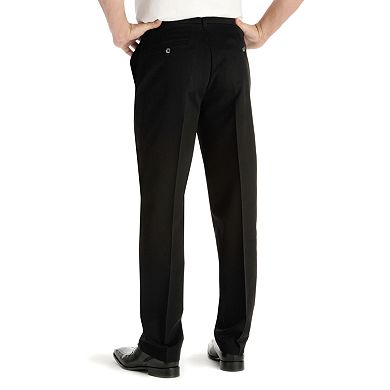 Men's Lee® Total Freedom Relaxed-Fit Stain Resist Flat-Front Pants