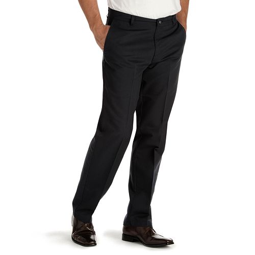 Men's Lee Total Freedom Relaxed-Fit Stain Resist Flat-Front Pants