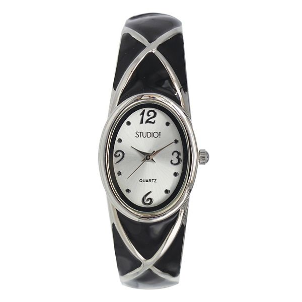 Studio Time Women s Crisscross Bangle Watch