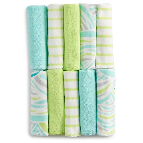Just Born 10pk. Terry Washcloths