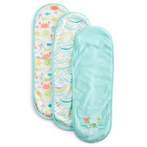 Just Born 3-pk. Terry Burp Cloths