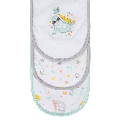 Just Born 3-pk. Terry Burp Cloths