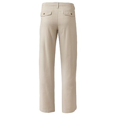 Marc Anthony Slim-Fit Linen Flat-Front Pants