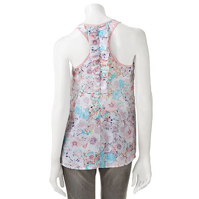 Candie's® Ruffled Racerback Tank - Juniors