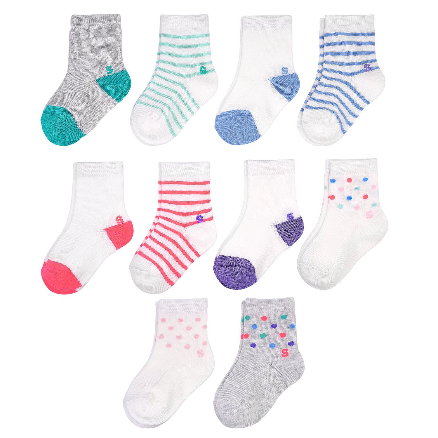 toddler girl crew socks