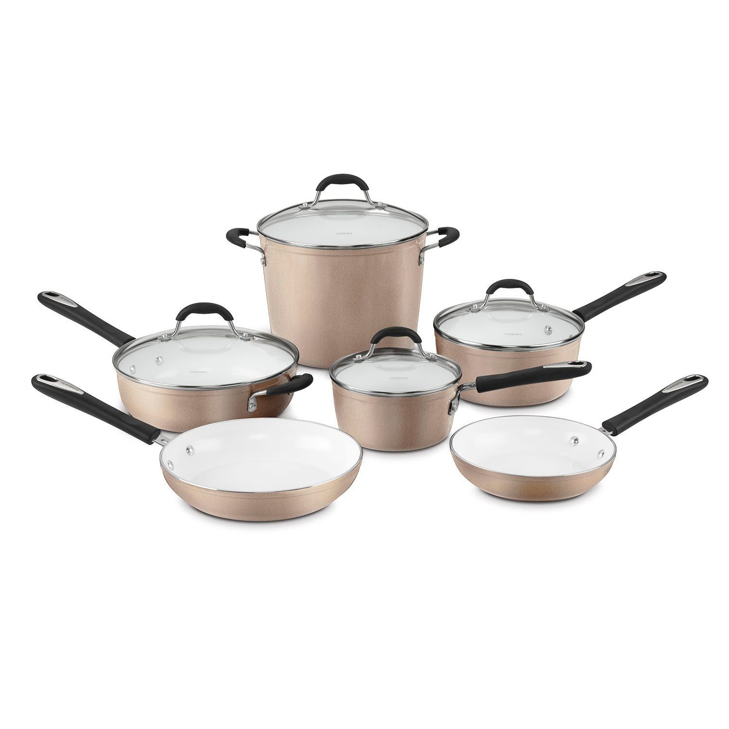 ceramic pots and pans