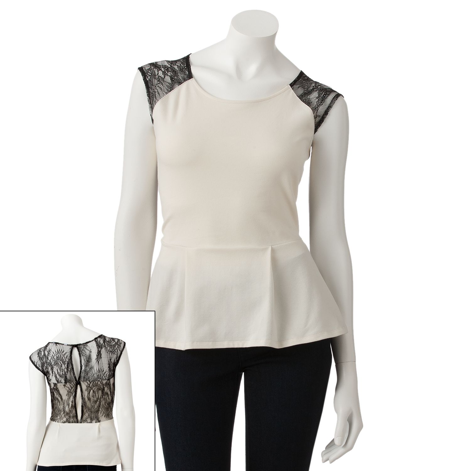 kohls peplum top