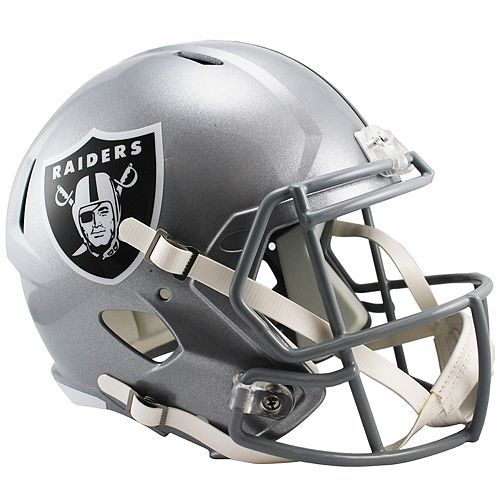 Riddell Oakland Raiders Revolution Speed Authentic Helmet