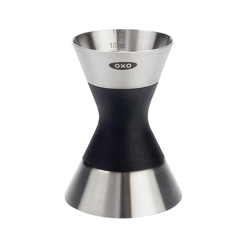OXO SteeL Double Jigger, Multicolor