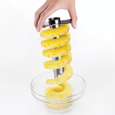 OXO Racheting Stainless Steel Pineapple Slicer
